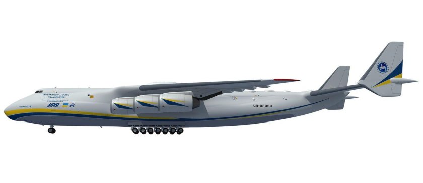 Модель самолета АН 225 Мрия