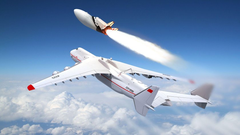 Воздушный старт АН-225 «Мрия»
