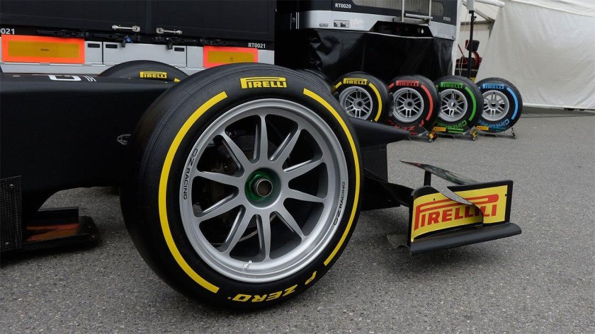 Formula 2 2021 18-inch Pirelli Tyres