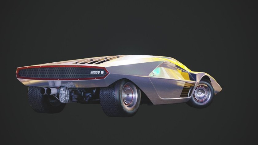 Lancia Stratos Blueprint