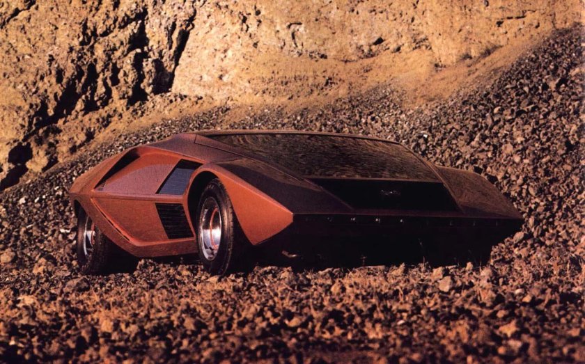 Lancia Stratos Zero Concept 1970