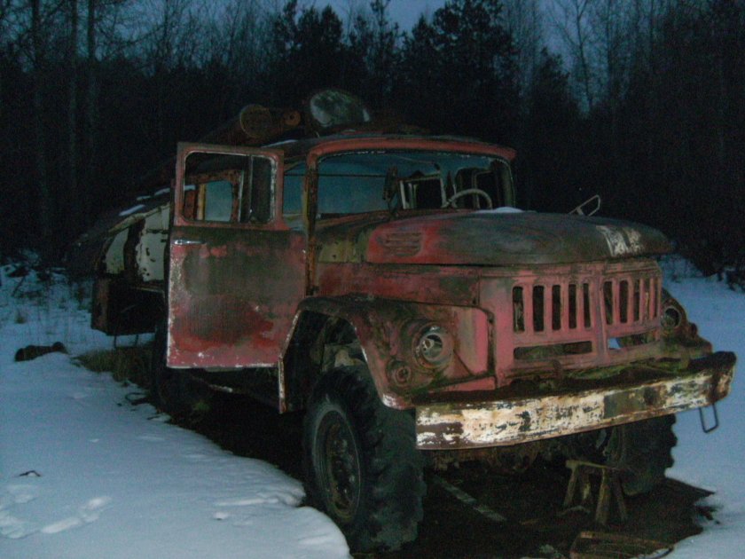 ЗИЛ 131 ац40 заброшенный