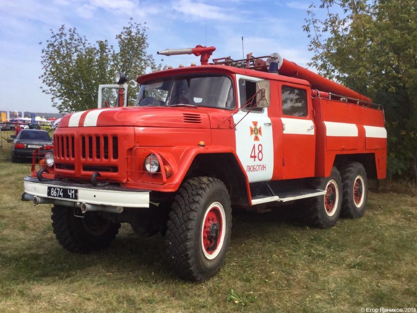 ЗИЛ 131 пожарный АЦ 40