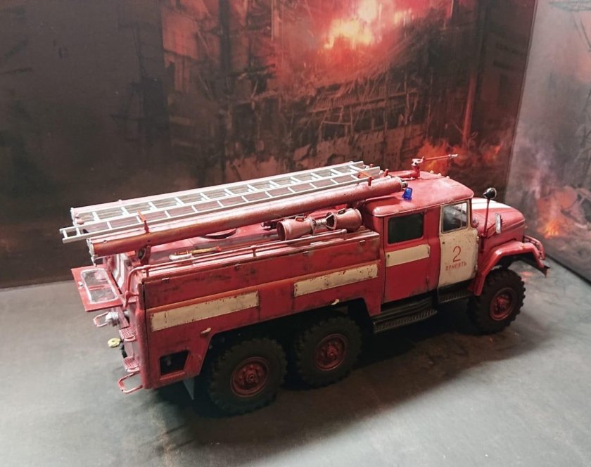 ЗИЛ 131 АЦ 40 Чернобыль