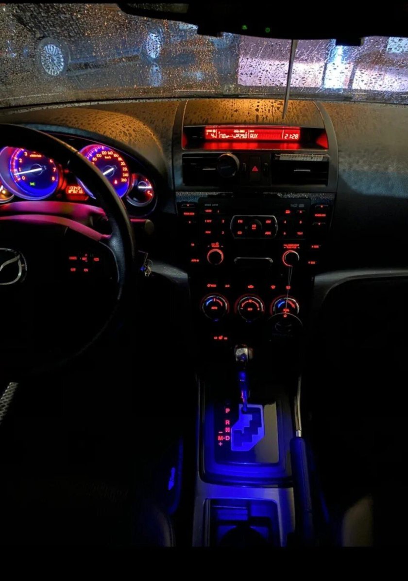 Подсветка салона Мазда 6 GH