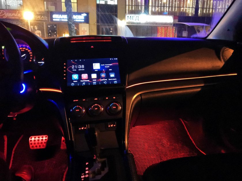 Подсветка Mazda 6 GH