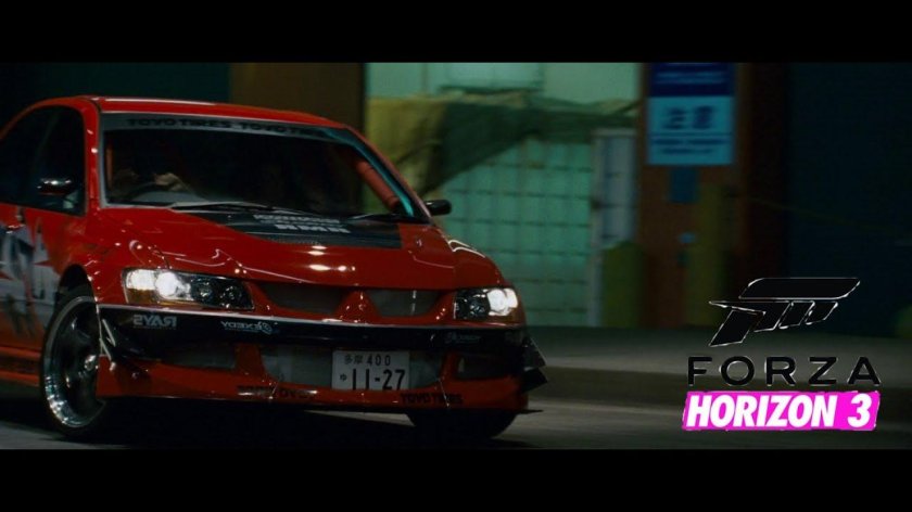 Mitsubishi Lancer Evolution Форсаж 3