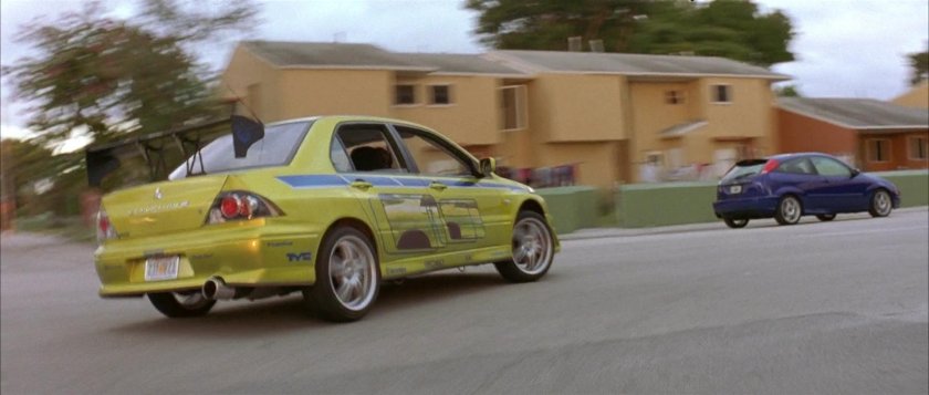 Mitsubishi Lancer EVO 7 двойной Форсаж