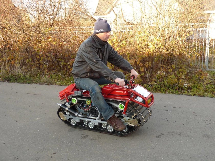 Вездеход Быстросъеб гусеничный