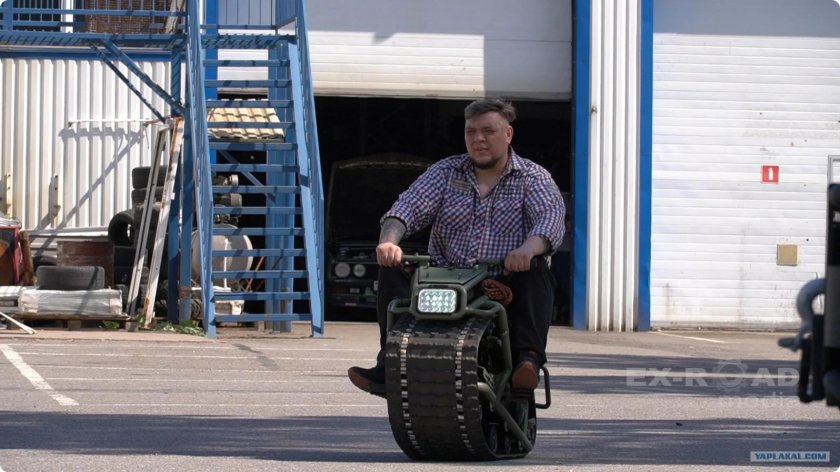 Гусеничный вездеход хомяк