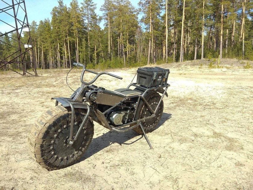 Двухколесный вездеход