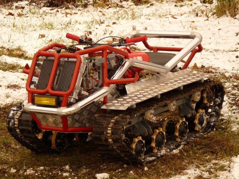 Вездеход "е-БАХЕР" ЧЕЧЕЖИ