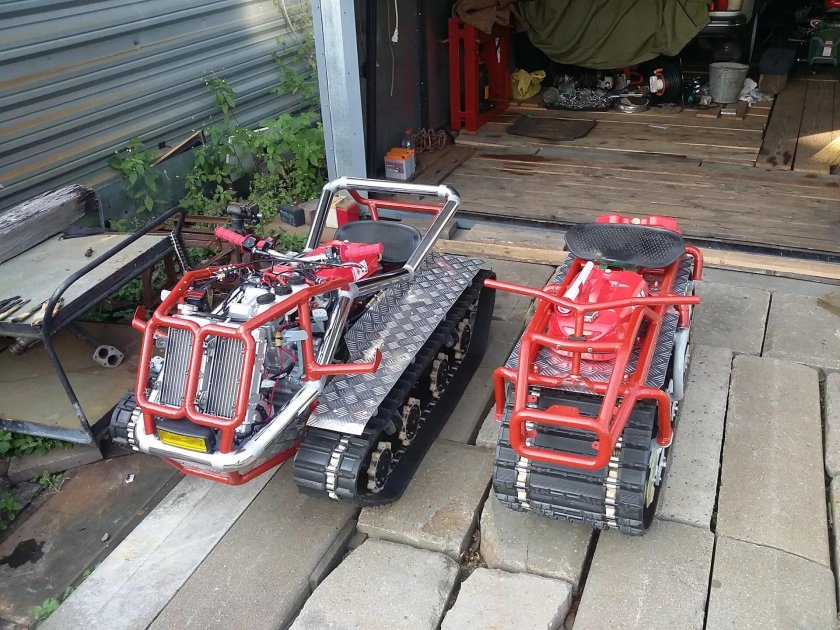 Вездеход "е-БАХЕР" ЧЕЧЕЖИ