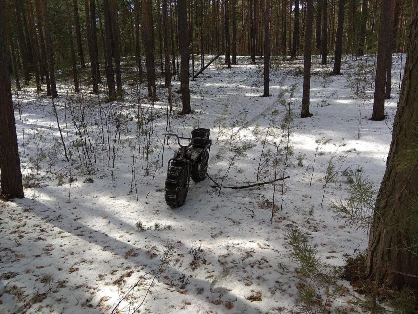 Двухколесный вездеход