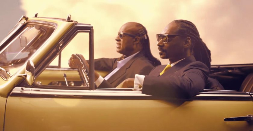 Snoop Dogg в машине