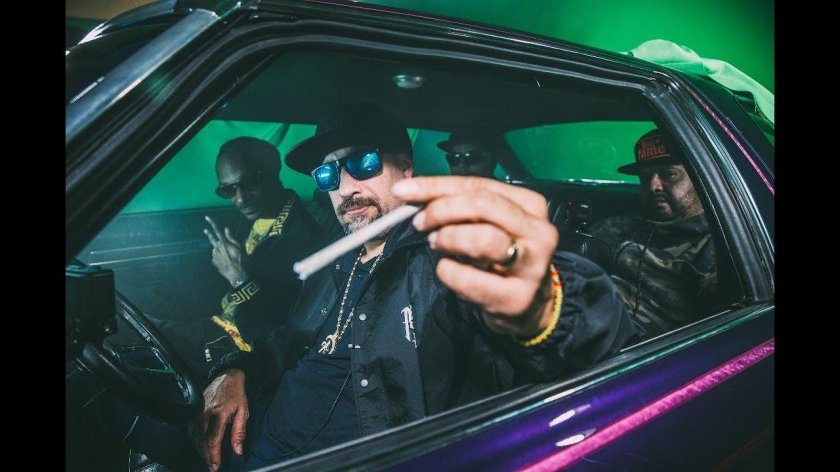 Snoop Dogg в машине