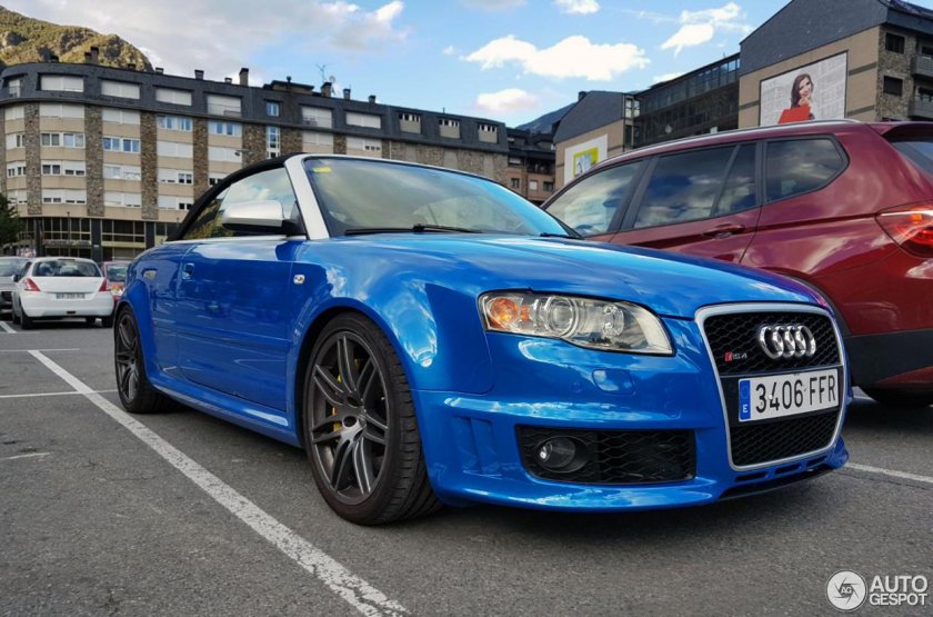 Audi rs4 Blue