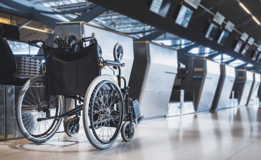 Кресла коляски в аэропорту