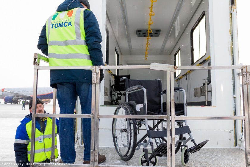 Амбулифт в аэропорту Шереметьево