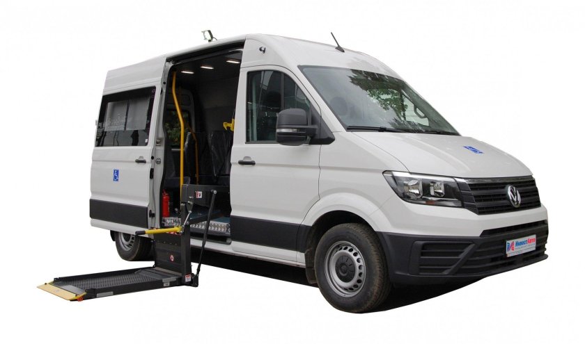 Volkswagen Crafter грузовой с подъемником