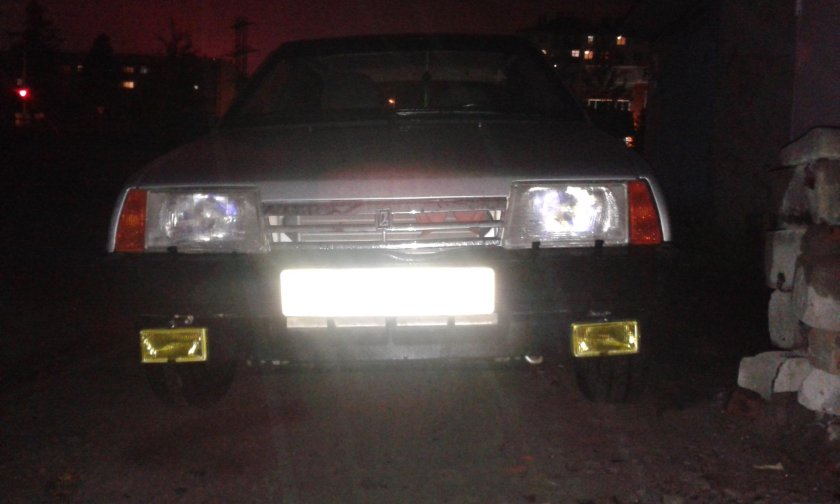 Штатные ПТФ ВАЗ 2109