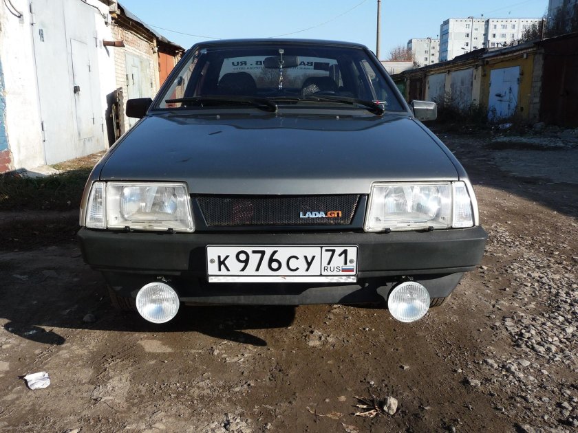 ПТФ на ВАЗ 2109