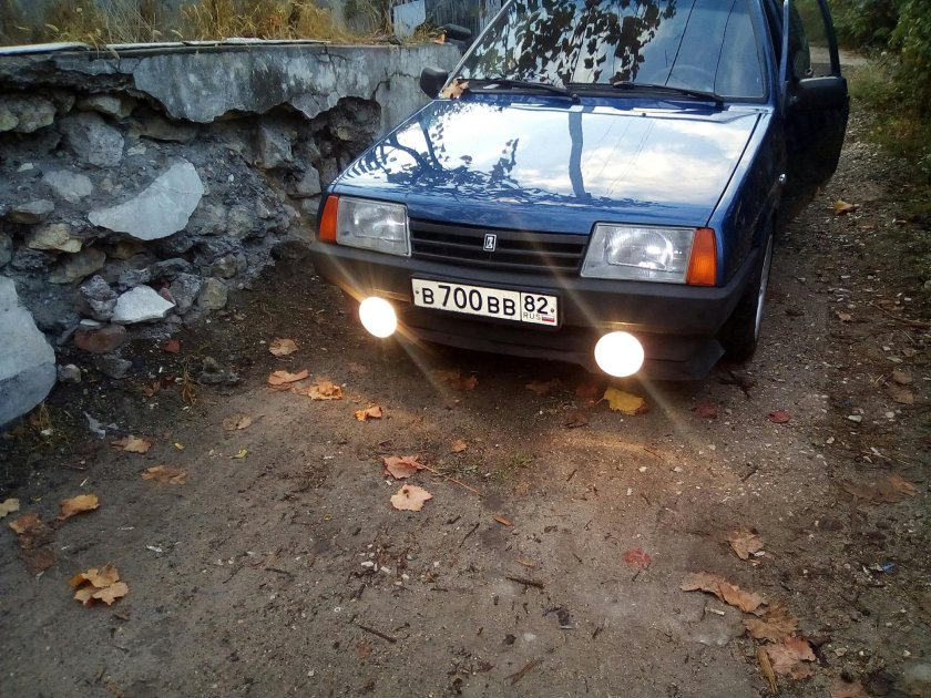 Туманки на ВАЗ 21099