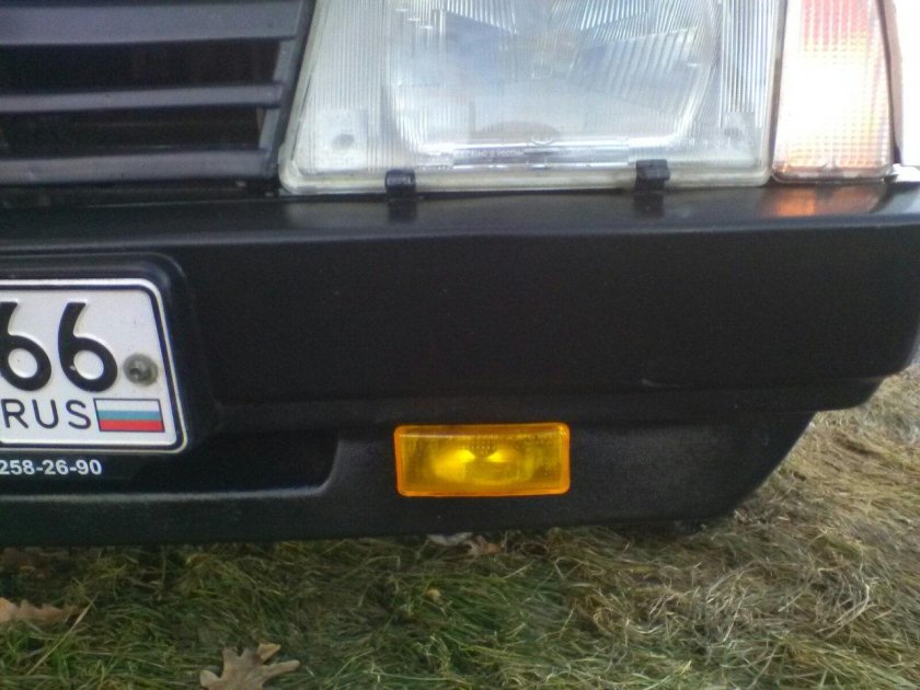 Штатные ПТФ ВАЗ 2109