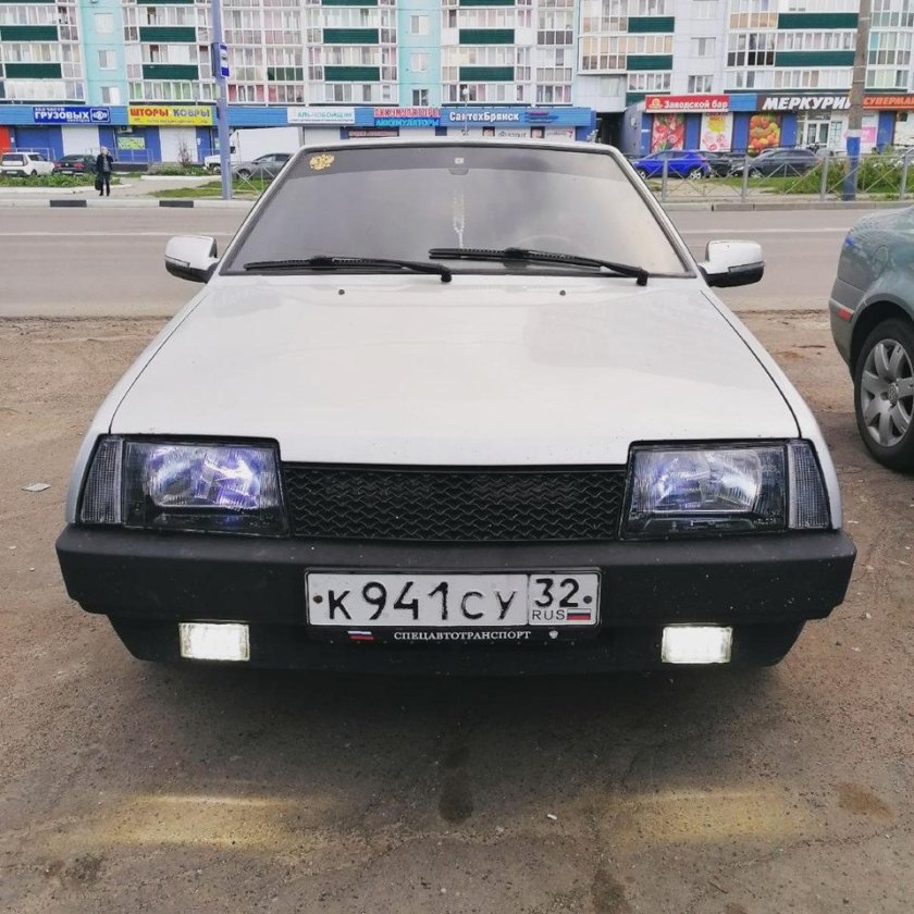 Лед противотуманки на ВАЗ 2109