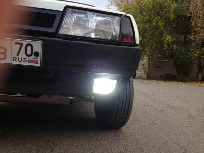 Туманки на ВАЗ 21099