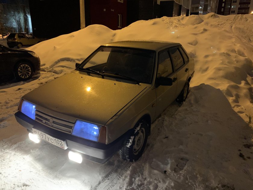 Лед туманки ВАЗ 21099