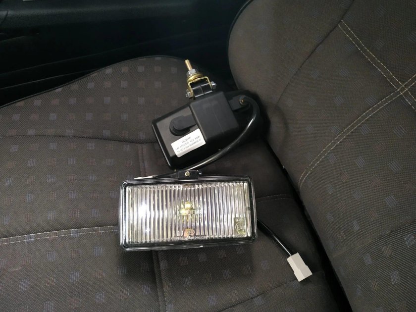 Противотуманки от прикуривателя