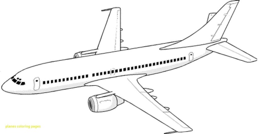 Боинг 737 раскраска