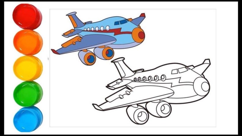 Раскраски самолёты для мальчиков