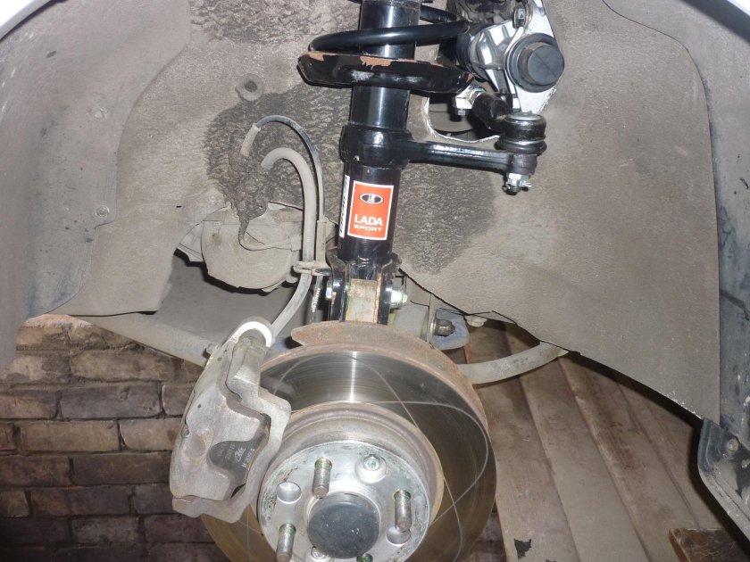 Передняя подвеска Лада Гранта лифтбек 2015 года