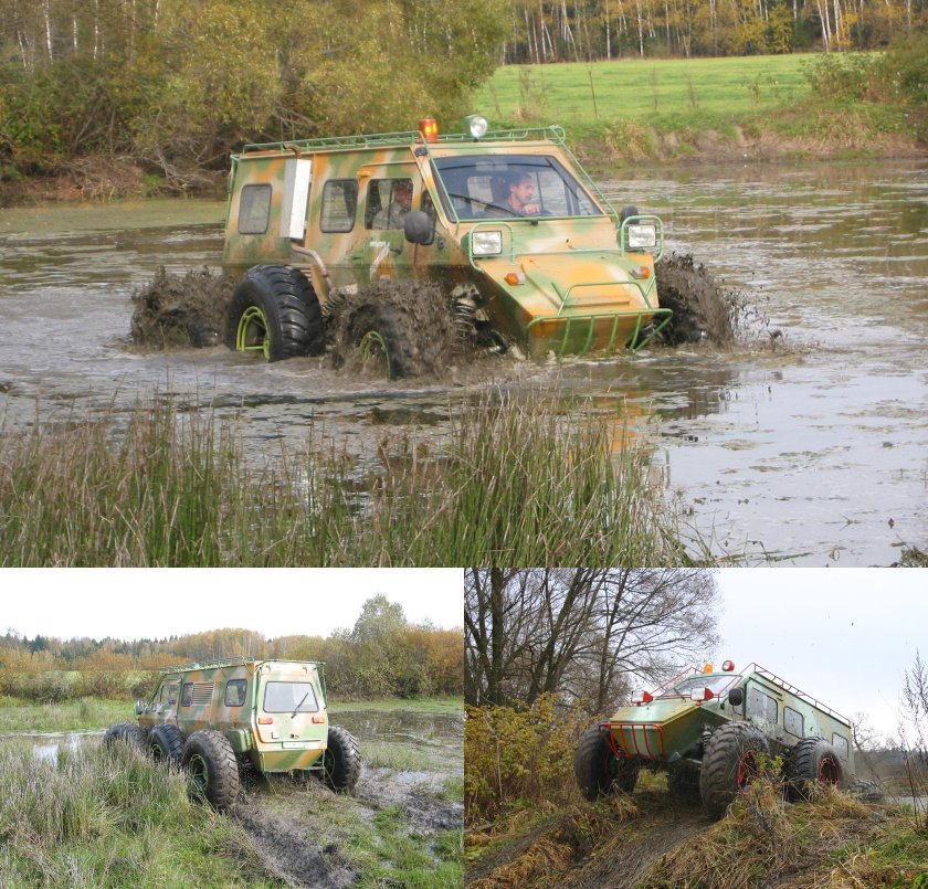 Снегоболотоход Лопасня л-301