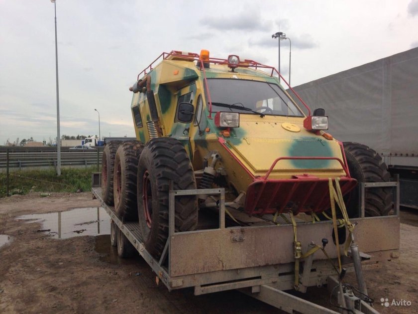 Вездеход -амфибия «Лопасня»