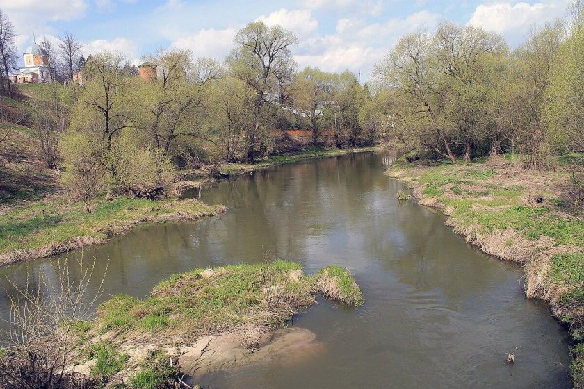 Река Лопасня Чехов