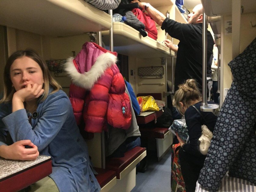 Фирменный поезд Южный Урал