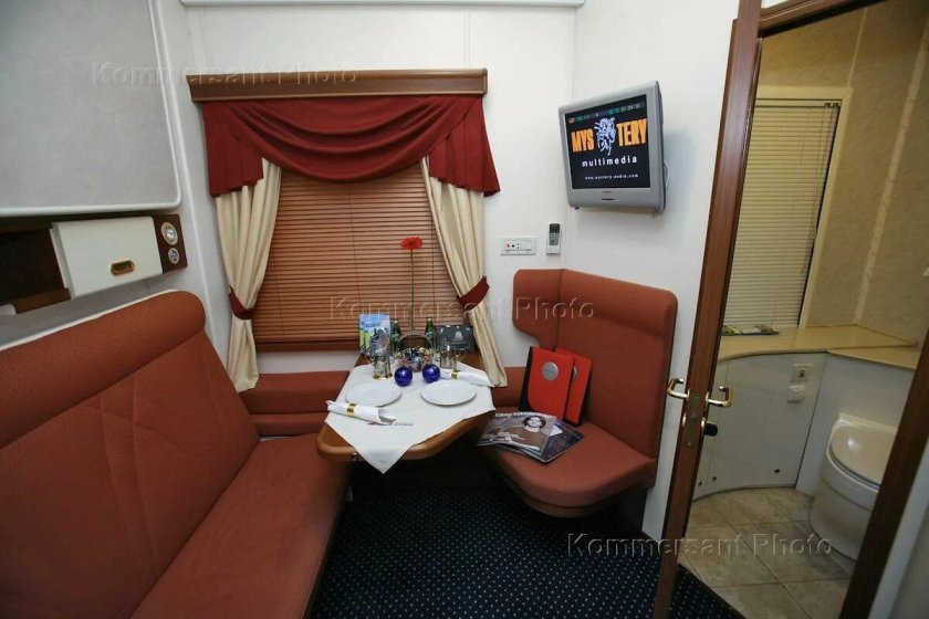 Люкс вагон РЖД красная стрела