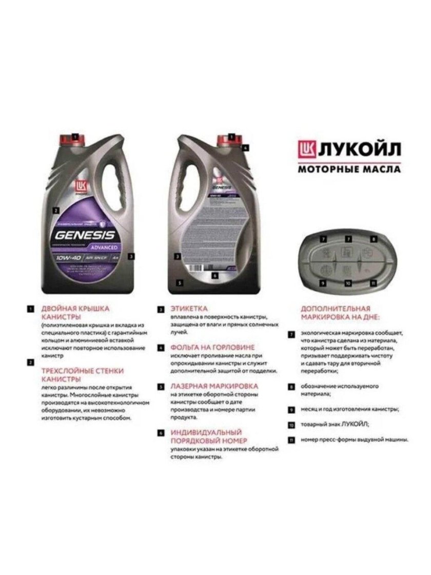 Упаковка канистр масла Лукойл Генезис