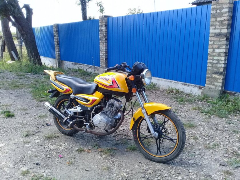Мотоцикл спринт 150