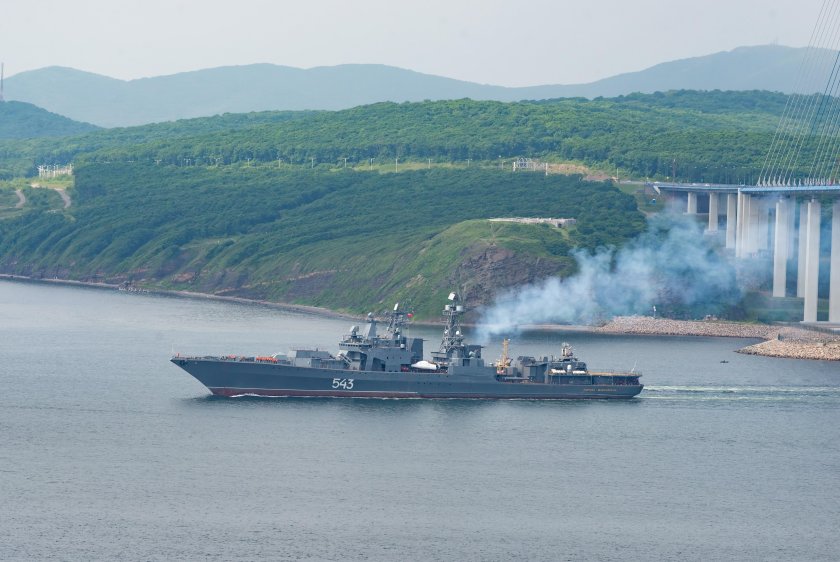 Фрегат Тихоокеанского флота «Маршал Шапошников»