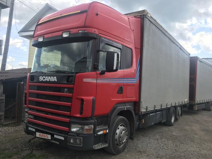 Скания паровоз 120 кубов