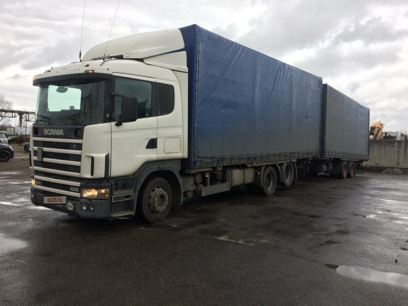 Скания 120м3 Тандем