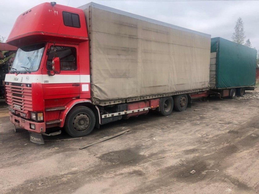 Скания 113 тягач