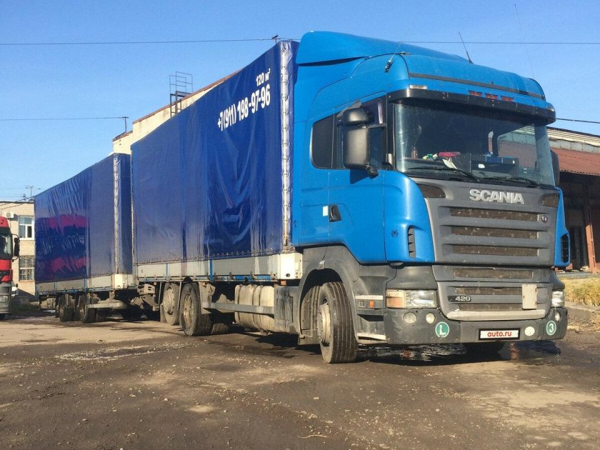 Скания 120м3 Тандем