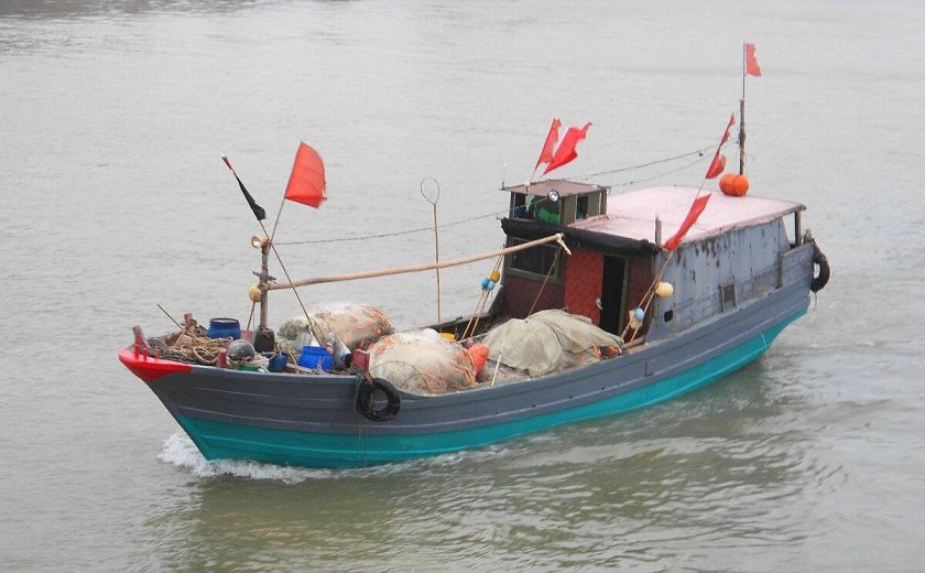 Китайские рыболовные суда