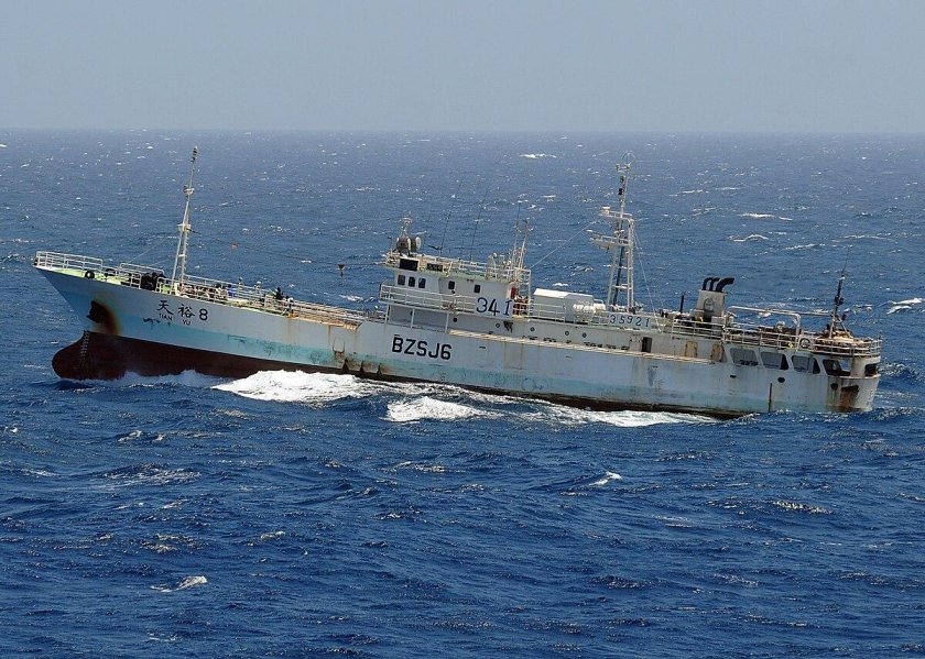 Китайские рыболовные суда