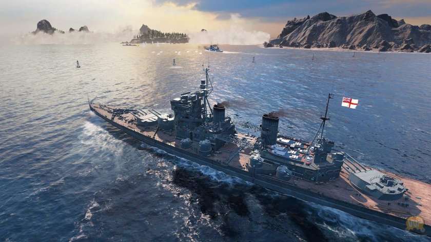 Корабли из World of Warships